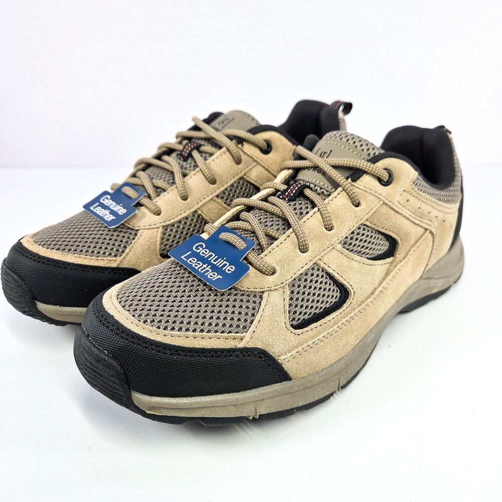 George Men’s Rugged Casual Trail Shoes Tan Brown Men's Size 8.5 New With Tags